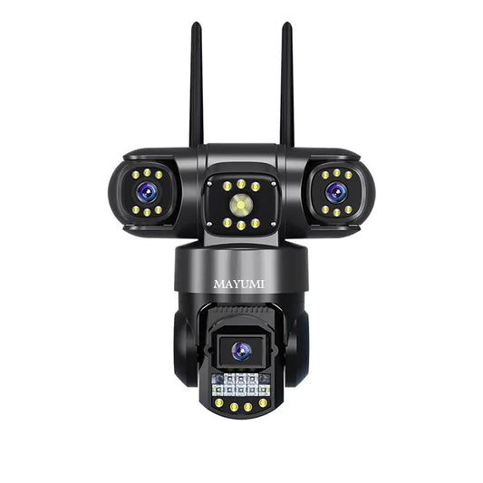 Snappify Tech: New Technology 3 Lens Indoor Outdoor Wireless WiFi 4G Network PTZ IP Camera 380 V380 Pro CCTV 4G Sim Card WiFi Security Camera