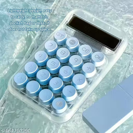 Snappify Tech | Aesthetic Transparent Mechanical Calculator
