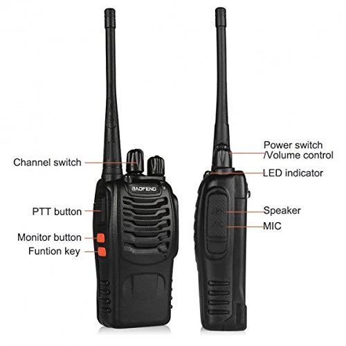 Snappify Tech | Baofeng BF-888S Professional Handheld Walkie-Talkie Set