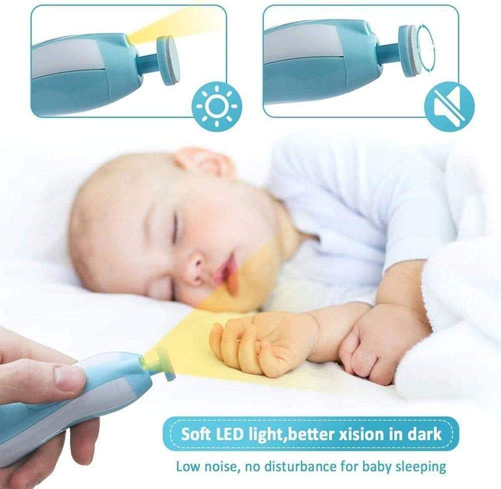 Snappify Tech: 6-in-1 Electric Baby Nail Trimmer Kit