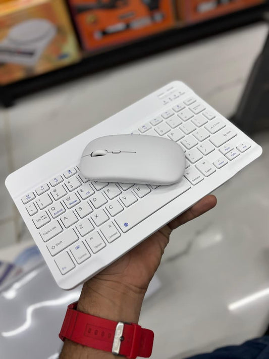 Multi-Purpose Wireless Mouse & Keyboard Combo – Dual Mode Rechargeable