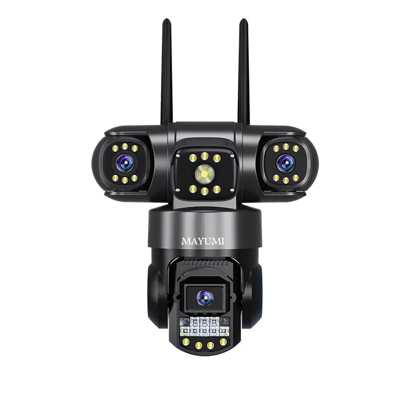 Snappify Tech: New Technology 3 Lens Indoor Outdoor Wireless WiFi 4G Network PTZ IP Camera 380 V380 Pro CCTV 4G Sim Card WiFi Security Camera