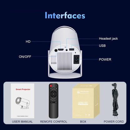Snappify Tech | Smart Android Ultra-HD Portable Projector