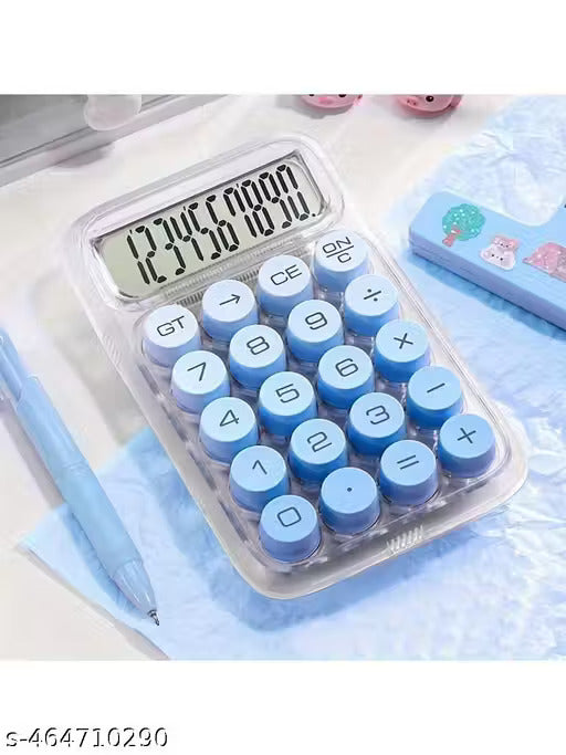 Snappify Tech | Aesthetic Transparent Mechanical Calculator