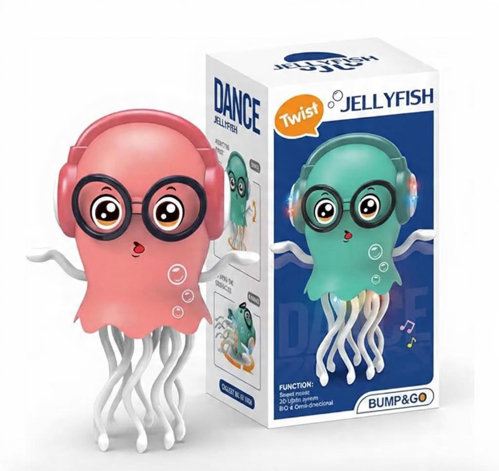 Snappify Tech | Musical Dancing Jellyfish Toy with 3D Lights