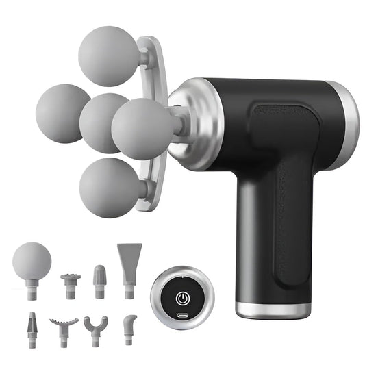 Snappify Tech | Professional Multi-Head Deep Tissue Massage Gun