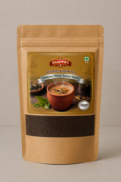 Snappify Premium Kadak Tea | Shuddhata Aur Swaad Ka Waada (250g)