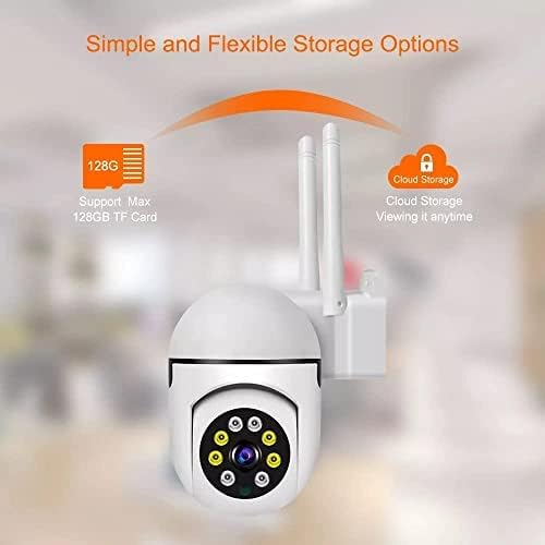 Snappify Tech | 360° WiFi PTZ Outdoor Security Camera