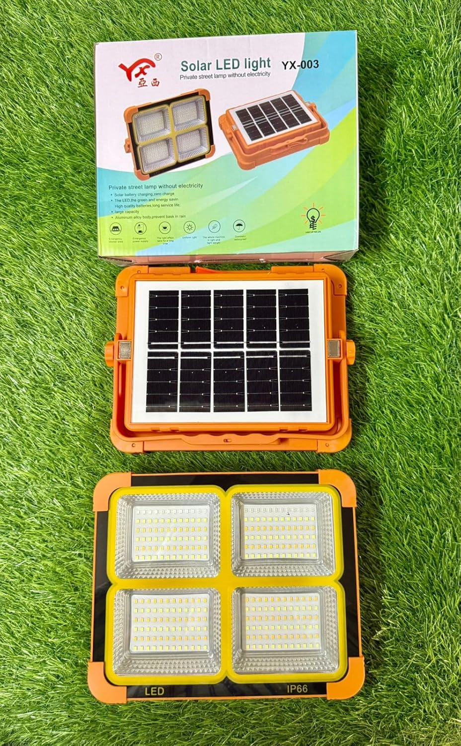Snappify Tech | Multi-Functional Solar Rechargeable LED Flood Light