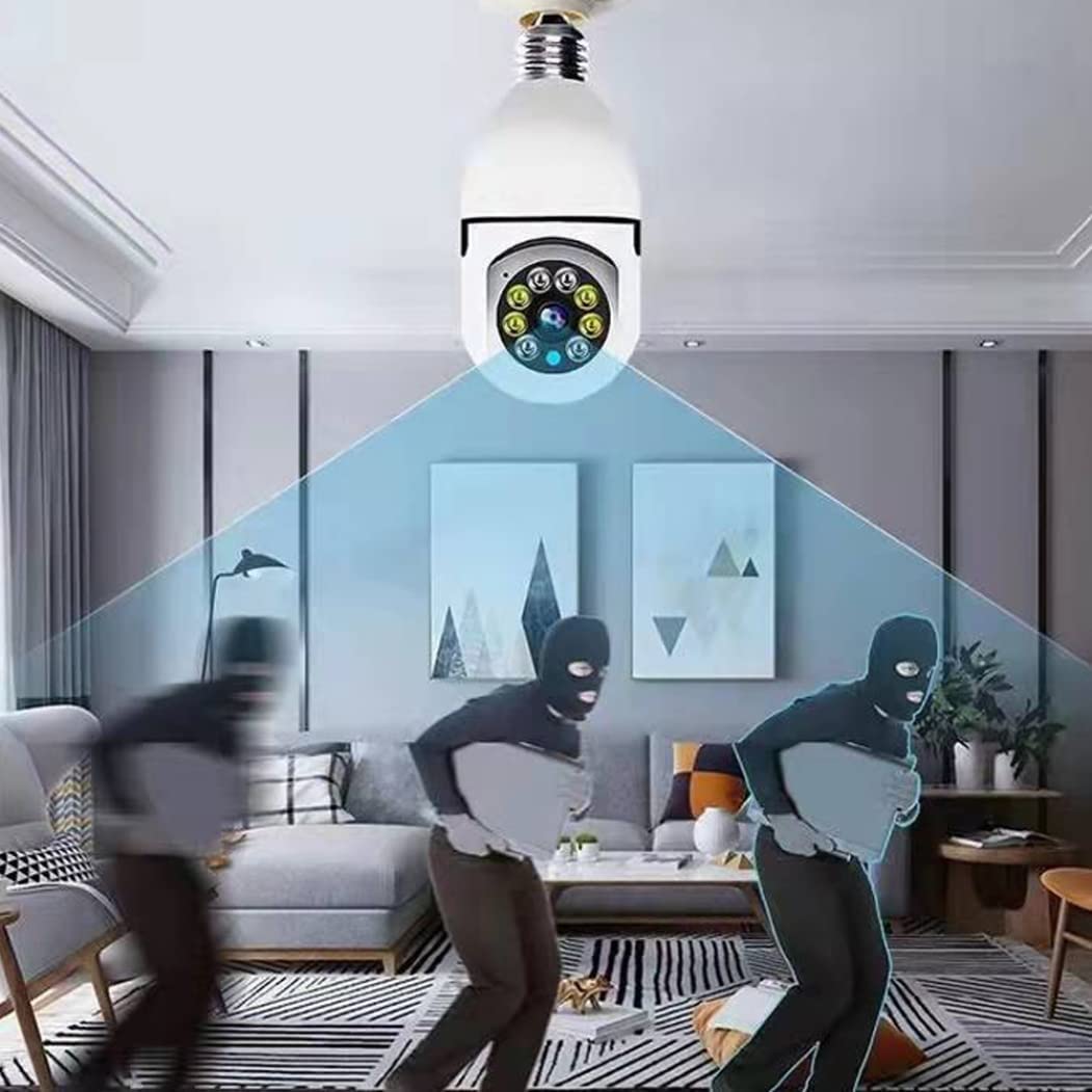 Snappify Tech | 360° Smart WiFi Panoramic Bulb Camera