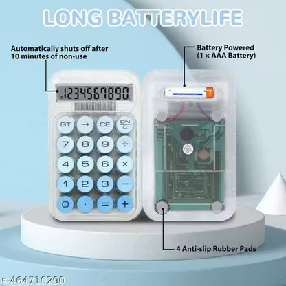 Snappify Tech | Aesthetic Transparent Mechanical Calculator