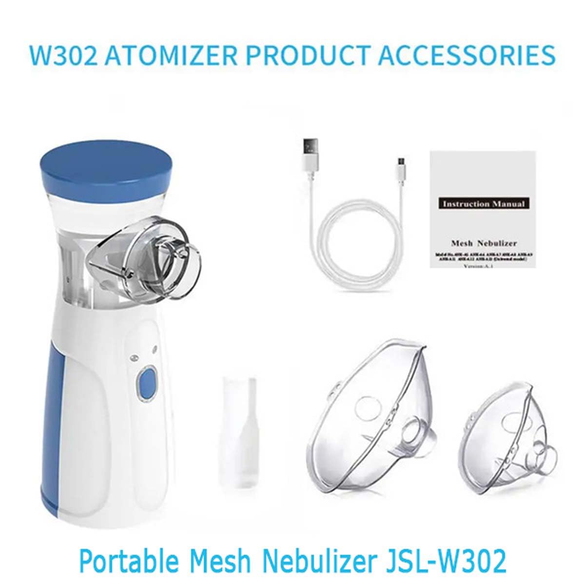 Snappify Tech | Portable Handheld Mesh Nebulizer