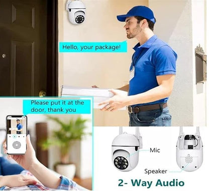 Snappify Tech | 360° WiFi PTZ Outdoor Security Camera