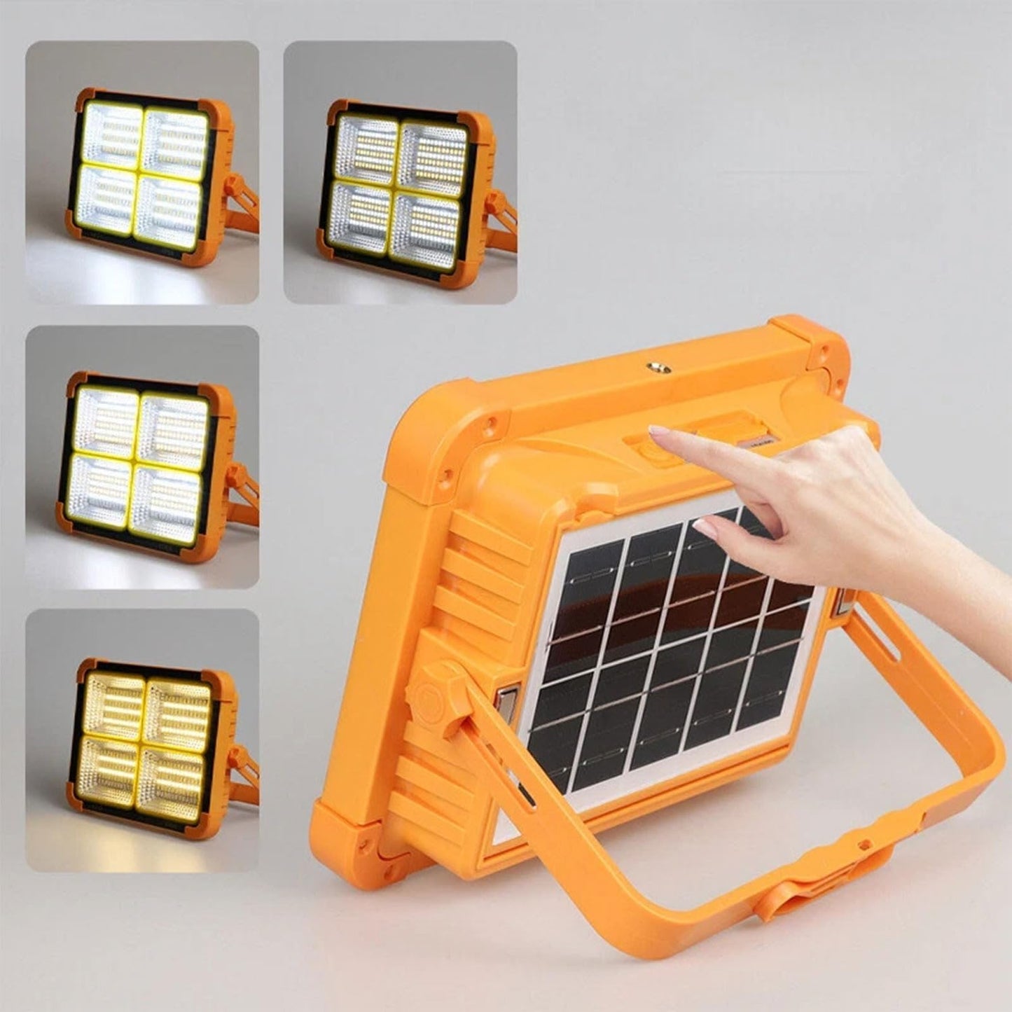 Snappify Tech | Multi-Functional Solar Rechargeable LED Flood Light
