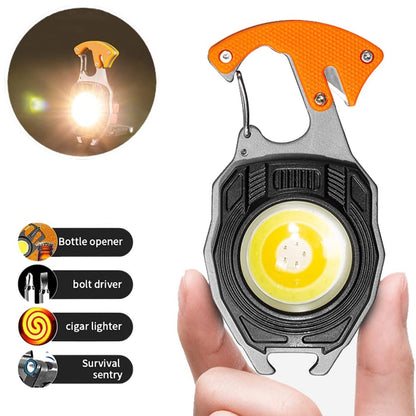 Snappify Tech | 10-in-1 Multifunctional LED Rechargeable Keychain Light