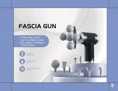Snappify Tech | Professional Multi-Head Deep Tissue Massage Gun
