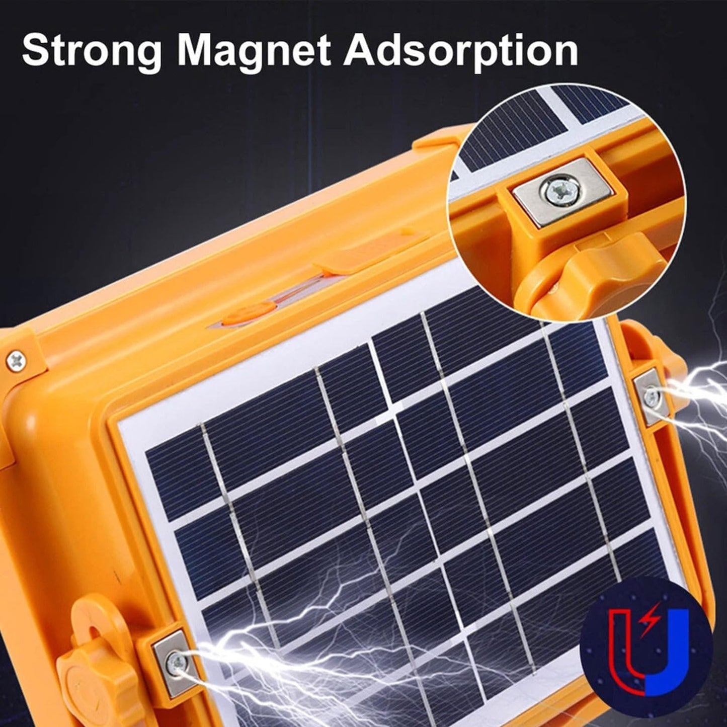 Snappify Tech | Multi-Functional Solar Rechargeable LED Flood Light