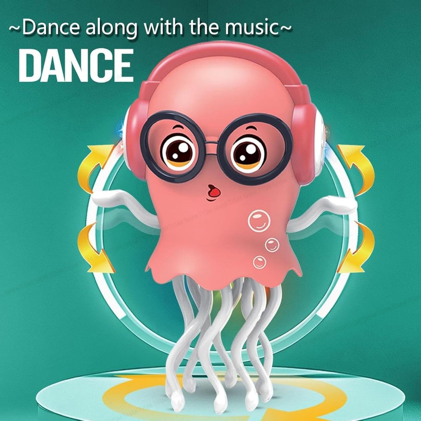 Snappify Tech | Musical Dancing Jellyfish Toy with 3D Lights