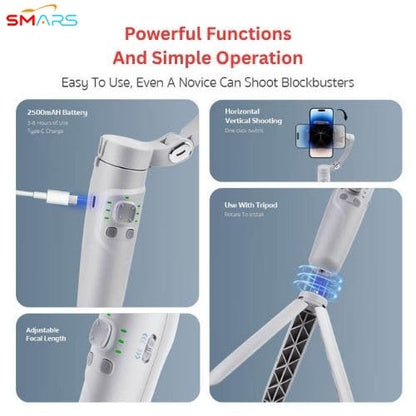 Snappify Tech | Professional 3-Axis Handheld Smartphone Gimbal