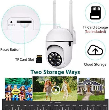 Snappify Tech | 360° WiFi PTZ Outdoor Security Camera
