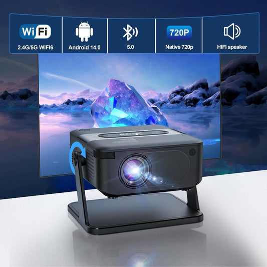 Snappify Tech | Xnano Android 11.0 Smart HD Projector