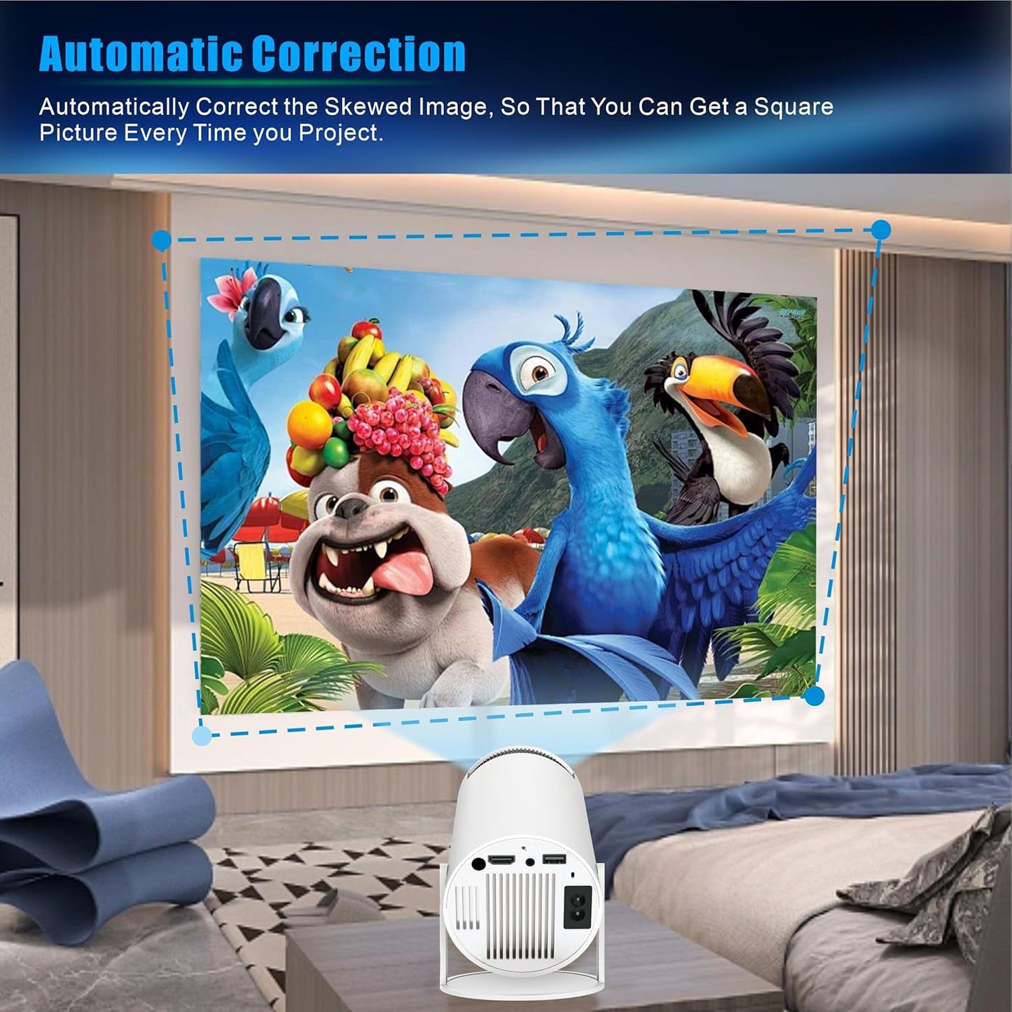 Snappify Tech | Smart Android Ultra-HD Portable Projector