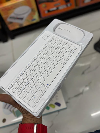 Multi-Purpose Wireless Mouse & Keyboard Combo – Dual Mode Rechargeable