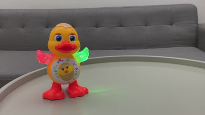 Snappify Tech | Musical Dancing Duck Toy with 3D LED Lights