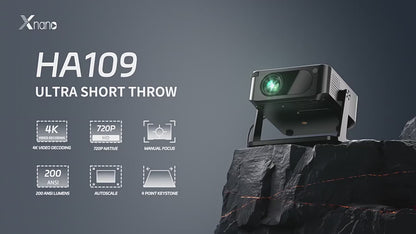 Snappify Tech | Xnano Android 11.0 Smart HD Projector