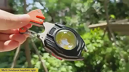 Snappify Tech | 10-in-1 Multifunctional LED Rechargeable Keychain Light