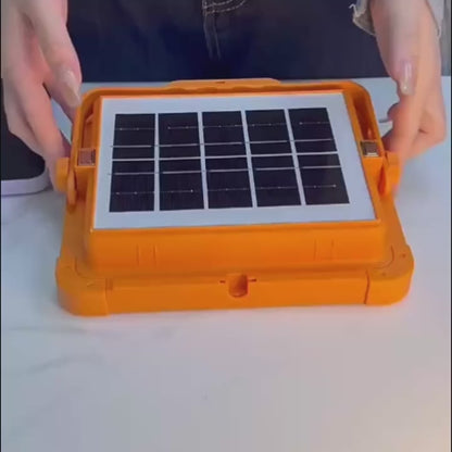 Snappify Tech | Multi-Functional Solar Rechargeable LED Flood Light